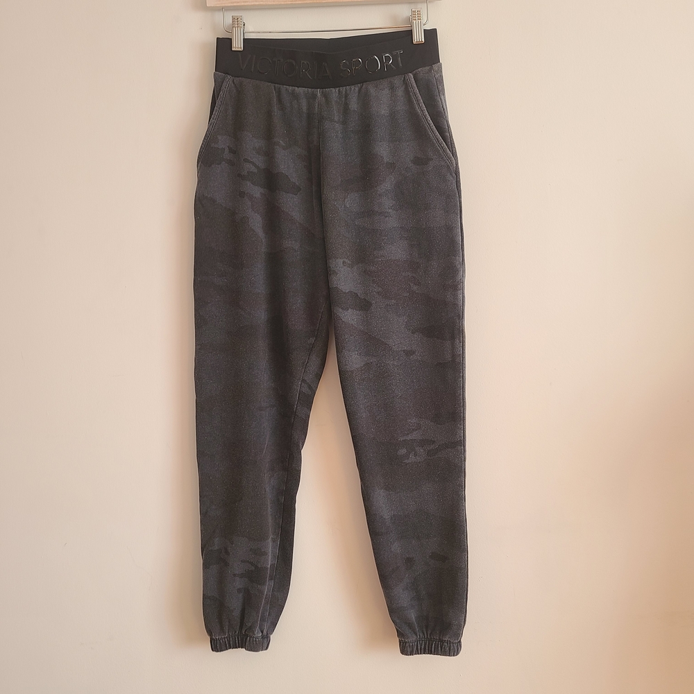 Victoria's Secret Black Camo Joggers Size S